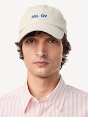 NN.07 Natural Off White Logo Baseball Cap - Image 3 of 3