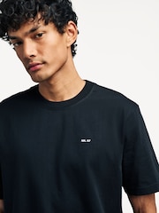 NN.07 Black Adam Logo T-Shirt - Image 3 of 8