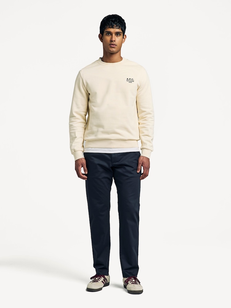 NN.07 Blue Theo Straight Leg Chino Trousers - Image 1 of 8