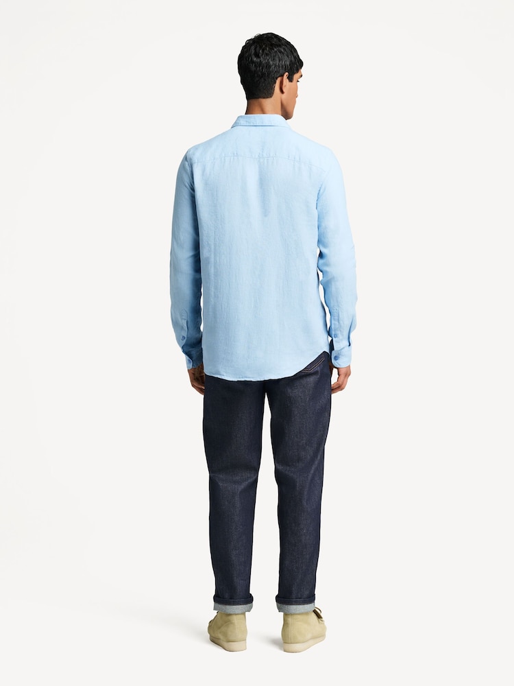 NN.07 Blue Enzo Shirt - Image 2 of 8