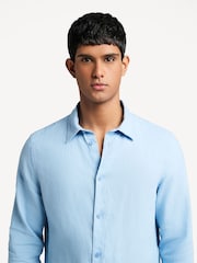 NN.07 Blue Enzo Shirt - Image 5 of 8