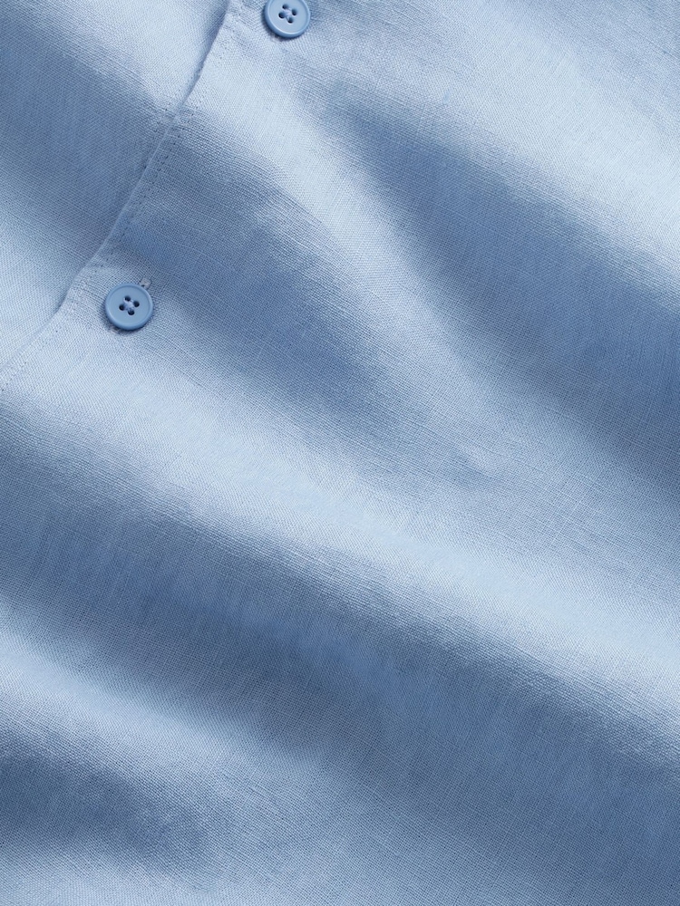 NN.07 Blue Enzo Shirt - Image 8 of 8