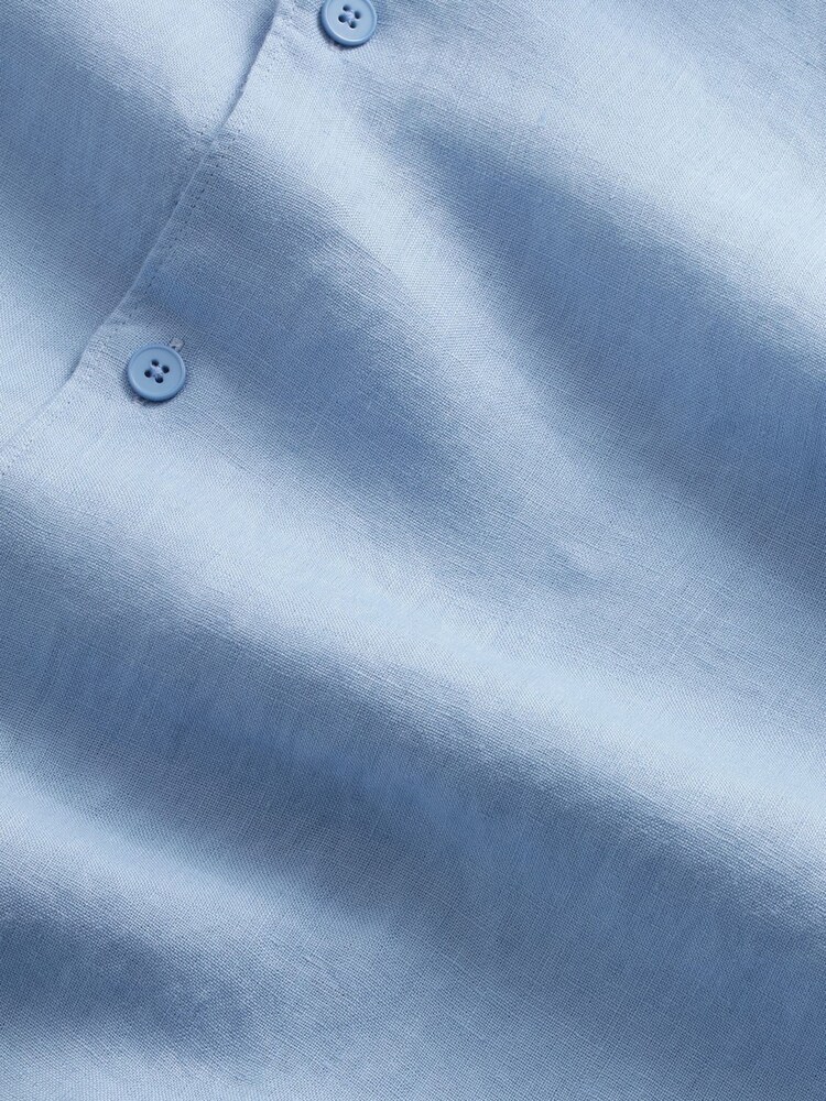 NN.07 Blue Enzo Shirt - Image 8 of 8 NN.07 Blue Enzo Shirt - Image 8 of 8