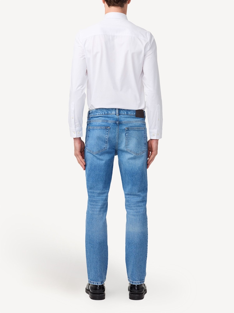 NN.07 Blue Tony Straight Leg Jeans - Image 2 of 6