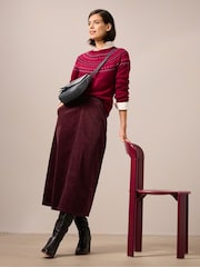 Seasalt Cornwall Red Seasalt Cornwall Edge Jumper - Image 10 of 10