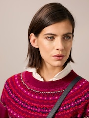 Seasalt Cornwall Red Seasalt Cornwall Edge Jumper - Image 6 of 10