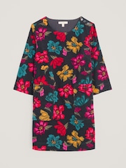 Seasalt Cornwall Camellia Collage Onyx Port Gaverne Tunic - Image 6 of 7