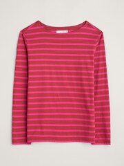 Seasalt Cornwall Red 100% Cotton Sailor T-Shirt - Image 4 of 5