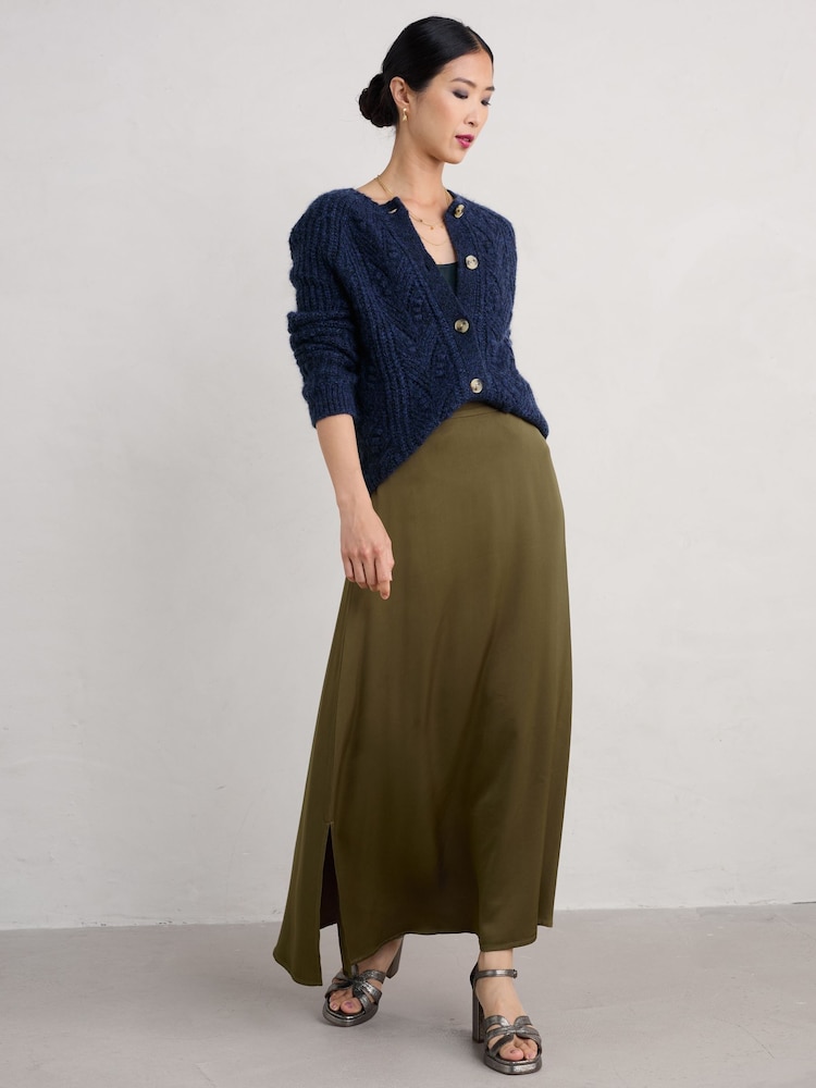 Seasalt Cornwall Blue Sand Thistle Cardigan - Image 2 of 7
