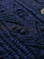 Seasalt Cornwall Blue Sand Thistle Cardigan - Image 6 of 7