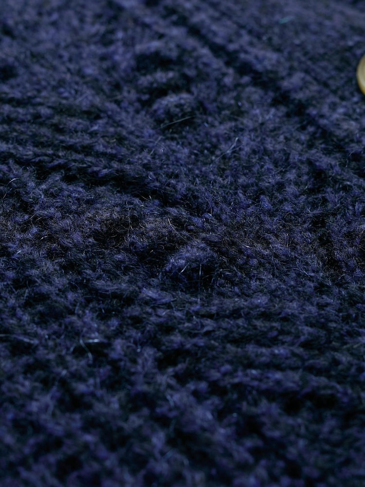 Seasalt Cornwall Blue Sand Thistle Cardigan - Image 7 of 7