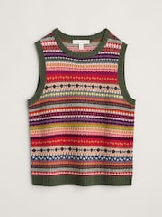 Seasalt Cornwall Multi/Green Percella Cove Vest - Image 4 of 5