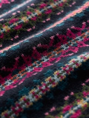 Seasalt Cornwall Maritime Multi Percella Cove Fairisle Pattern Jumper - Image 5 of 5