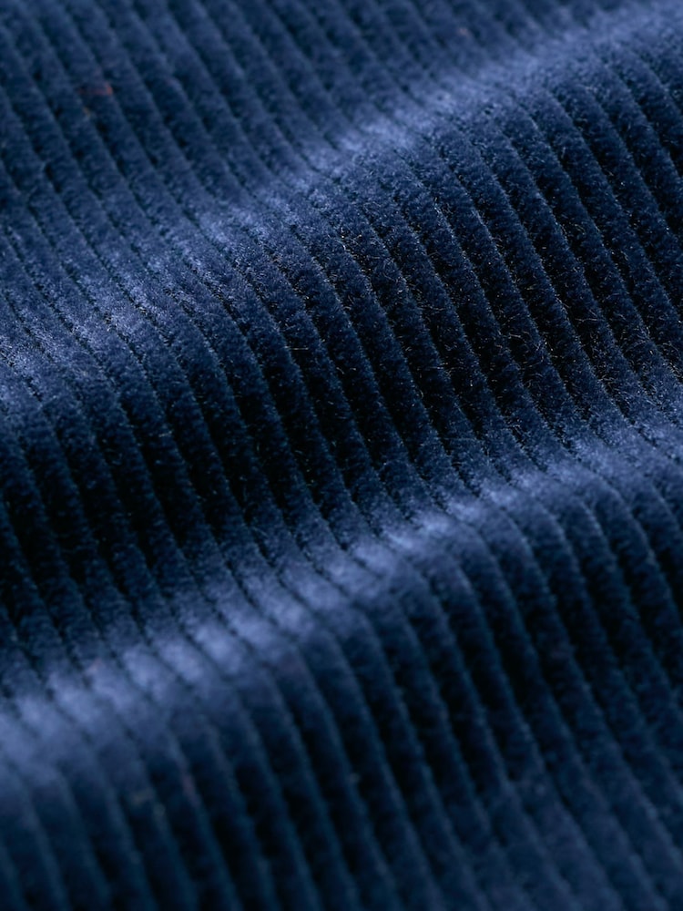 Seasalt Cornwall Blue Petite 100% Cotton Heald Trousers - Image 5 of 5