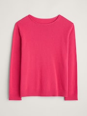 Seasalt Cornwall Pink Rosefinch Jumper Made With Merino - Image 4 of 5