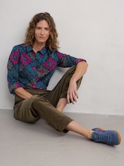 Seasalt Cornwall Cut Glass Mix Multi Larissa Shirt - Image 3 of 5