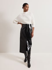 Phase Eight White Reagan Chenille Knit Jumper - Image 3 of 7