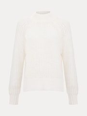 Phase Eight White Reagan Chenille Knit Jumper - Image 7 of 7