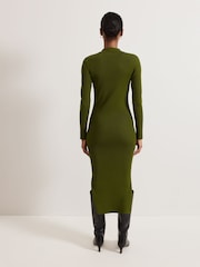 Phase Eight Green Lucy Midi Dress - Image 2 of 7