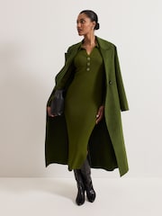 Phase Eight Green Lucy Midi Dress - Image 3 of 7