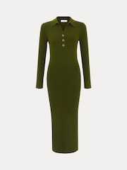 Phase Eight Green Lucy Midi Dress - Image 7 of 7