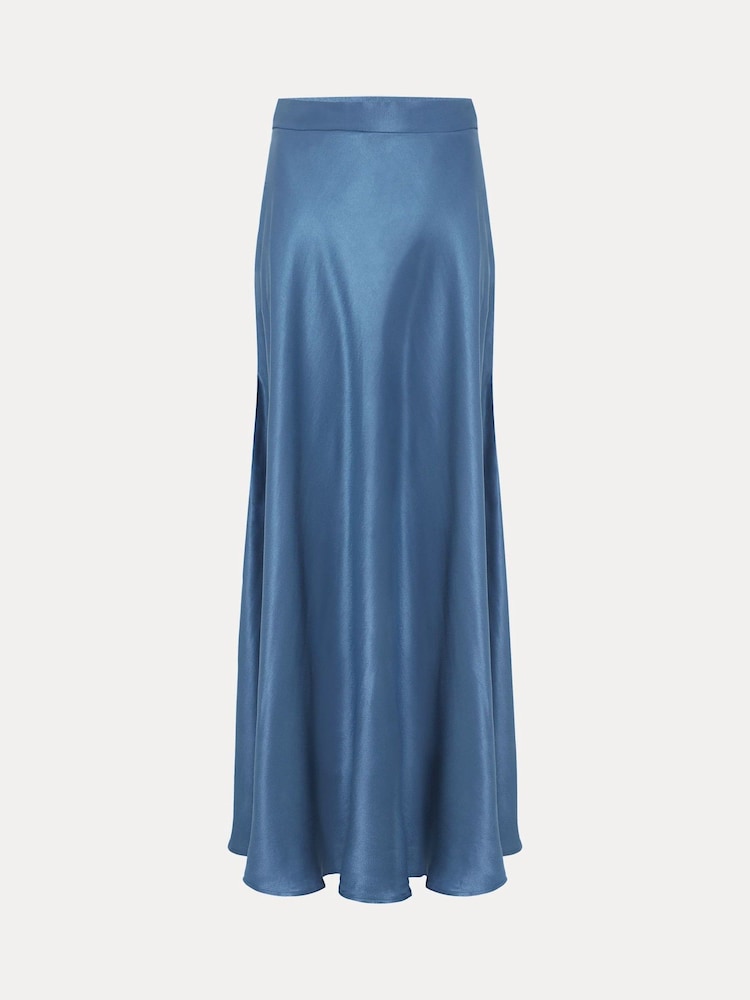 Phase Eight Blue Orla Slip Skirt - Image 7 of 7