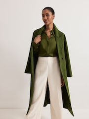 Phase Eight White Elodie Wool Trousers - Image 4 of 7