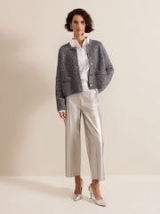 Phase Eight Grey Eden Sequin Jacket - Image 3 of 7