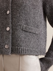Phase Eight Grey Eden Sequin Jacket - Image 5 of 7