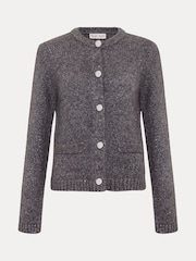 Phase Eight Grey Eden Sequin Jacket - Image 7 of 7