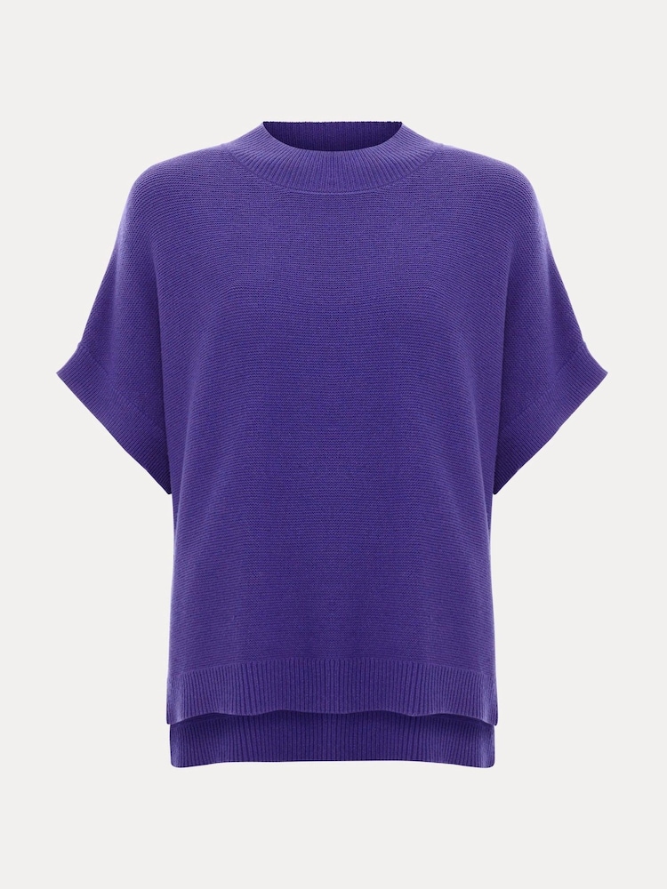 Phase Eight Purple Grace Sleeveless Top - Image 7 of 7