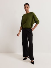 Phase Eight Green Cristine Knit Jumper - Image 3 of 7