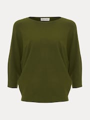 Phase Eight Green Cristine Knit Jumper - Image 7 of 7