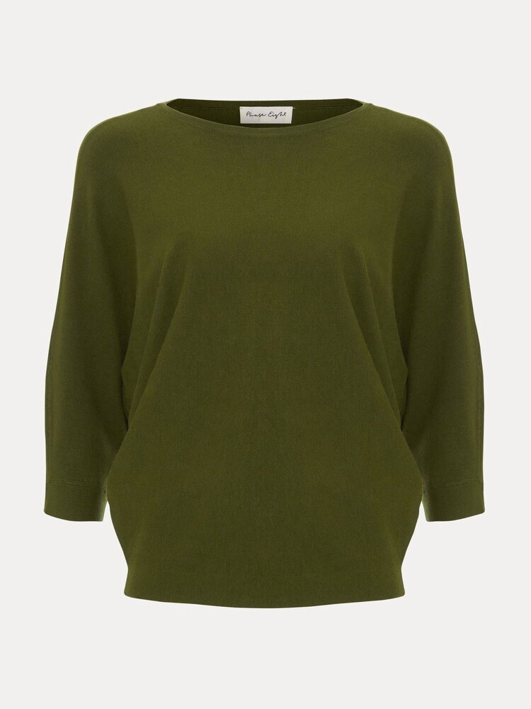 Phase Eight Green Cristine Knit Jumper - Image 7 of 7