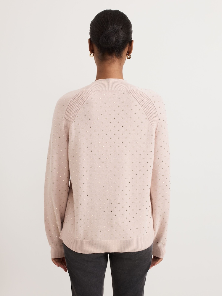 Phase Eight Pink Tala Hotfix Jumper - Image 2 of 7