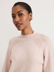 Phase Eight Pink Tala Hotfix Jumper - Image 6 of 7