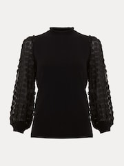 Phase Eight Black Shelly Detail Jumper - Image 7 of 7