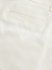 Ecru White Skinny Fit Stretch Chino Trousers - Image 10 of 10