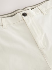 Ecru White Skinny Fit Stretch Chino Trousers - Image 8 of 10