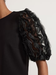 Phase Eight Black Aida Dress - Image 6 of 7