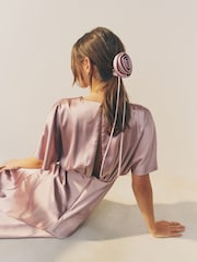 Pink Corsage Hair Tie - Image 2 of 4