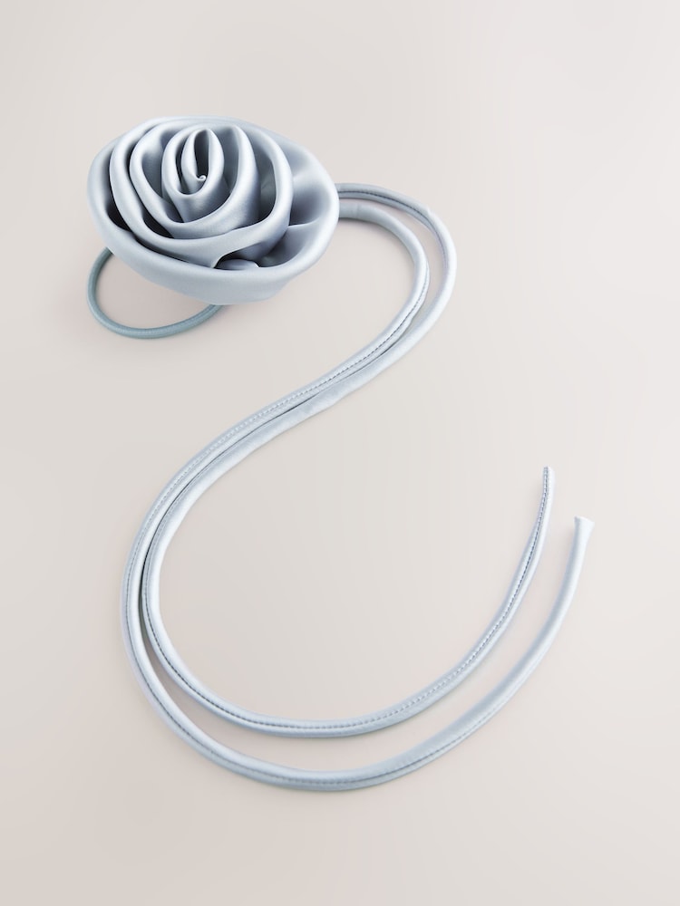 Blue Corsage Hair Tie - Image 1 of 1