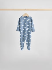 Azul - Baby Popper Sleepsuits 7 Pack (0mths-2yrs) - Imagen 10 de 19