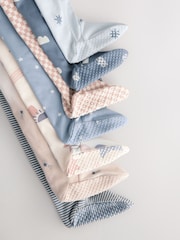 Azul - Baby Popper Sleepsuits 7 Pack (0mths-2yrs) - Imagen 19 de 19