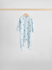 Azul - Baby Popper Sleepsuits 7 Pack (0mths-2yrs) - Imagen 3 de 19