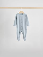 Azul - Baby Popper Sleepsuits 7 Pack (0mths-2yrs) - Imagen 9 de 19