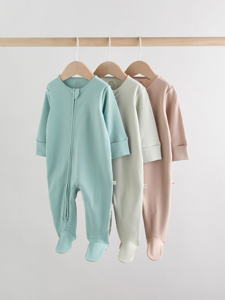 Minerals - Baby Slogan Sleepsuits 3 Pack (0-2yrs) - Bild 1 von 14 Minerals - Baby Slogan Sleepsuits 3 Pack (0-2yrs) - Bild 1 von 14