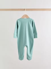 Minerals Baby Slogan Sleepsuits 3 Pack (0-2yrs) - Image 4 of 14
