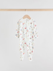 Blue London Baby Sleepsuits 3 Pack (0mths-2yrs) - Image 3 of 15