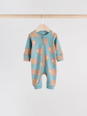 Mehrfarbig - Baby-Schlafanzüge mit Bärenprint im 3er-Pack (0–3 J.) - Bild 3 von 13